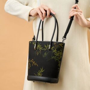 1_Xiangyunsha_Silk_Bamboo_Print_Crossbody_Bucket_Bag_P110608