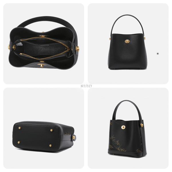 2_Xiangyunsha_Silk_Bamboo_Print_Crossbody_Bucket_Bag_YS120757 2_Xiangyunsha_Silk_Bamboo_Print_Crossbody_Bucket_Bag_YS120757