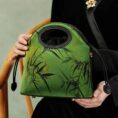 3_Xiangyunsha_Silk_Bamboo_Green_Drawstring_Bucket_Bag_YS120670