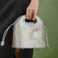 7_Printed_Jacquard_Lotus_Gray_Drawstring_Bucket_Bag_LD120670