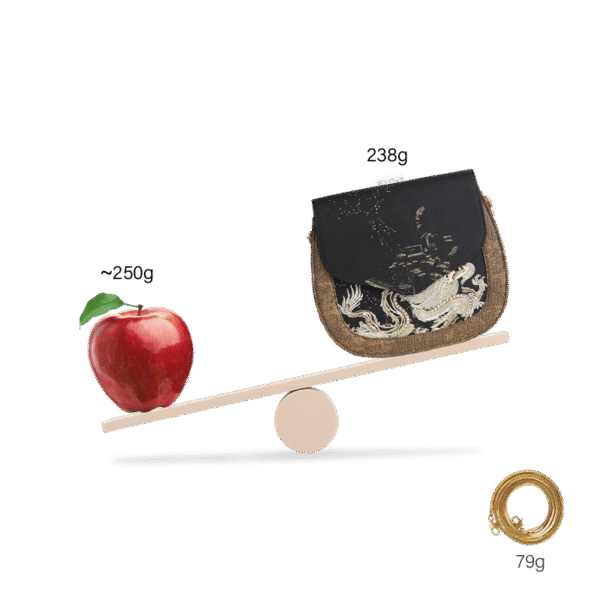 8_GD1206_Ultra-Light_Saddle_Loong_Embroidery_Bag_Recycled_Fabric_with_Hualuo_Silk_216g 8_GD1206_Ultra-Light_Saddle_Loong_Embroidery_Bag_Recycled_Fabric_with_Hualuo_Silk_216g