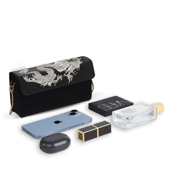 8_GD1207_Ultra-Light_Clutch_Loong_Embroidery_Black_Bag_Recycled_Fabric_154g 8_GD1207_Ultra-Light_Clutch_Loong_Embroidery_Black_Bag_Recycled_Fabric_154g