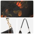 8_Xiangyunsha_Silk_Leather_Printed_Persimmon_Shoulder_Bag_YS220679