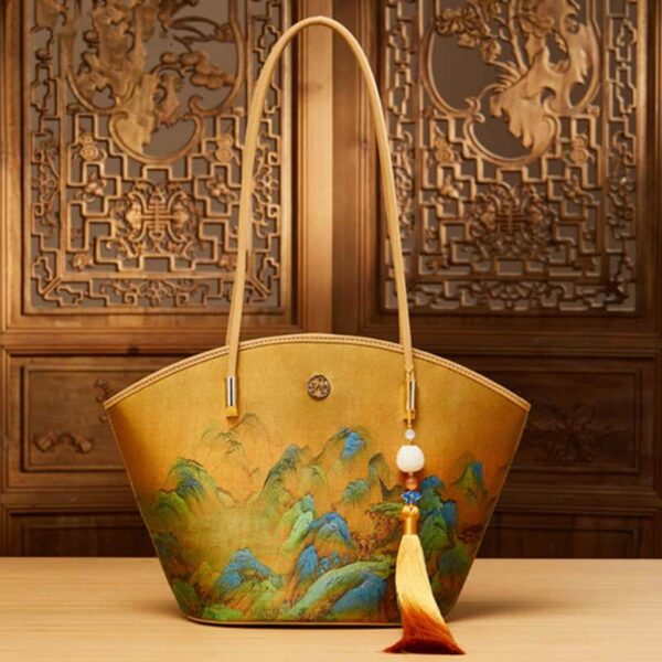 A_Thousand_Li_of_Rivers_and_Mountains_Mulberry_Silk_Handcrafted_Tote_Bag_SinoCultural_Chinese_Painting_PrintLD220263 A_Thousand_Li_of_Rivers_and_Mountains_Mulberry_Silk_Handcrafted_Tote_Bag_SinoCultural_Chinese_Painting_PrintLD220263