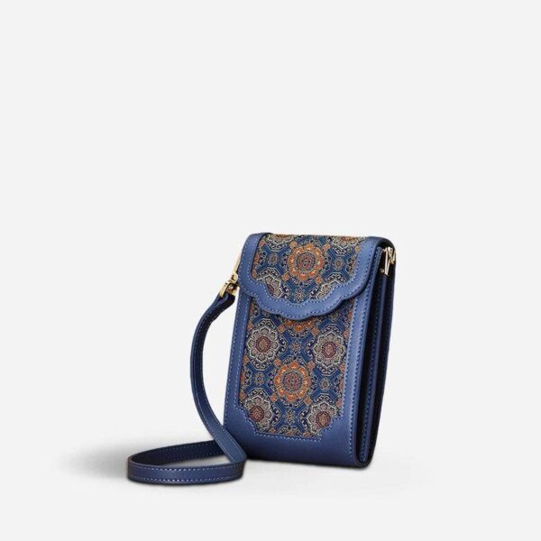 BrocadeJacquardLeatherIntricatePhoneBagWalletJD240043_13 BrocadeJacquardLeatherIntricatePhoneBagWalletJD240043_13