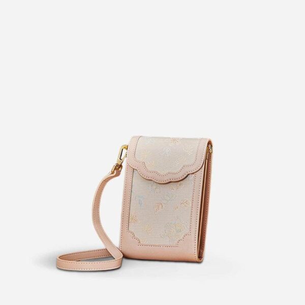 BrocadeJacquardLeatherIntricatePhoneBagWalletJD240043_7 BrocadeJacquardLeatherIntricatePhoneBagWalletJD240043_7