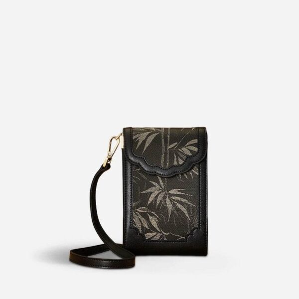 BrocadeJacquardLeatherIntricatePhoneBagWalletJD240043_8 BrocadeJacquardLeatherIntricatePhoneBagWalletJD240043_8