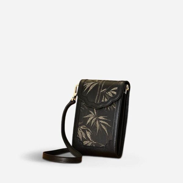 BrocadeJacquardLeatherIntricatePhoneBagWalletJD240043_9 BrocadeJacquardLeatherIntricatePhoneBagWalletJD240043_9