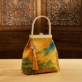 Chinese_Painting_Mulberry_Silk_High-end_Lux_Kiss_Lock_Clutch_Handbag_-_SinoCultural-2467809