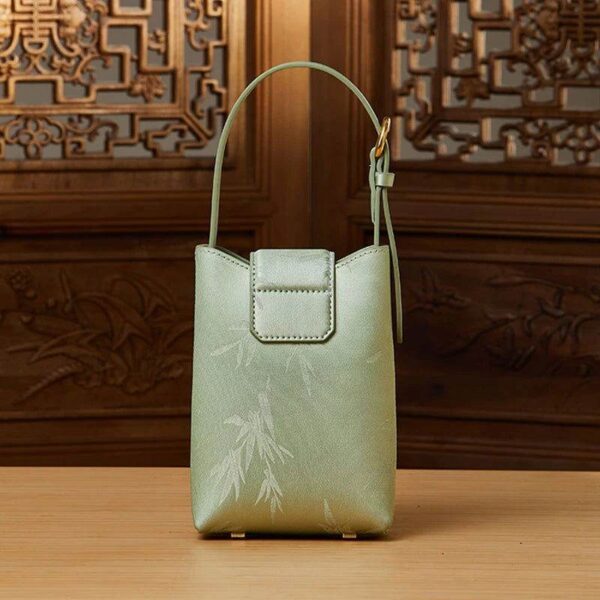 Embossed_Leather_Green_Bamboo_Leaf_Phone_Bag_-_SinoCultural-2468705 Embossed_Leather_Green_Bamboo_Leaf_Phone_Bag_-_SinoCultural-2468705