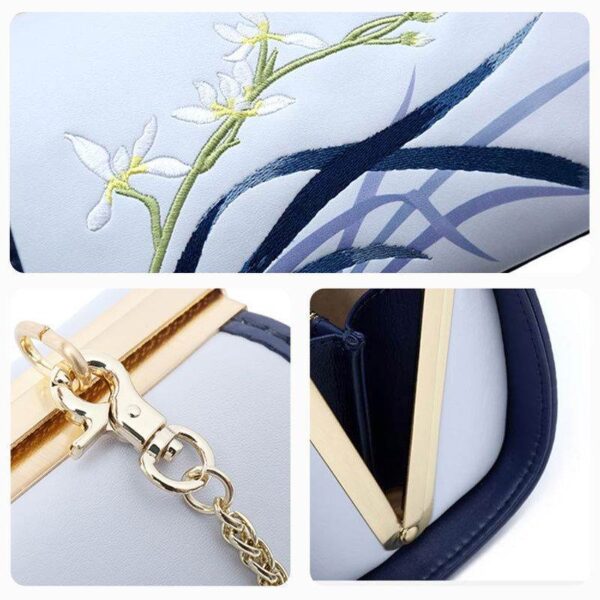 Embroidery_Leather_Blue_Orchid_Cylinder_Chain_Barrel_Bag_-_SinoCultural-2470693 Embroidery_Leather_Blue_Orchid_Cylinder_Chain_Barrel_Bag_-_SinoCultural-2470693
