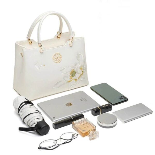 Embroidery_Leather_White_Lotus_Tote_Bag_-_SinoCultural-2476821 Embroidery_Leather_White_Lotus_Tote_Bag_-_SinoCultural-2476821
