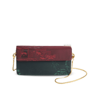 Ultra-Light Envelope Clutch Handbag Song Brocade in Recycled Fabric 133g