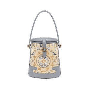 Song Brocade Fragrant Cloud Silk Bucket Bag