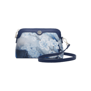 Mulberry Silk Handcrafted Flower Clutch Bag Women Wallet Eveing Purse