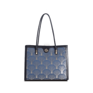 Embroidery Leather Elegant Single Shoulder Tote Bag