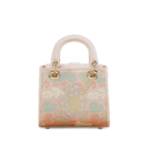 Song Brocade Retro Crossbody Handbag Lion Playing with Ball Pattern