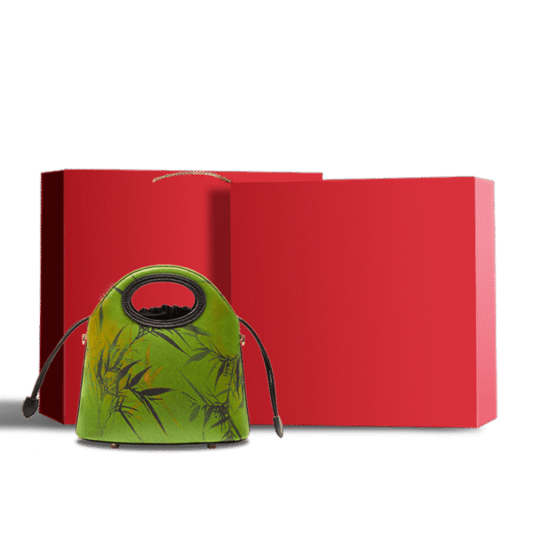 祥雲社_絲綢_竹_綠色_抽繩帆布袋_YS120670-2_5 Xiangyunsha_Silk_Bamboo_Green_Drawstring_Bucket_Bag_YS120670-2_5