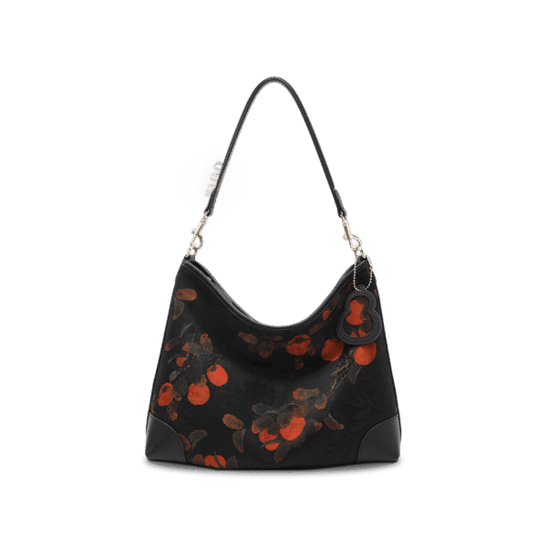 Xiangyunsha_Silk_Leather_Printed_Persimmon_Shoulder_Bag_YS220679_7 Xiangyunsha_Silk_Leather_Printed_Persimmon_Shoulder_Bag_YS220679_7