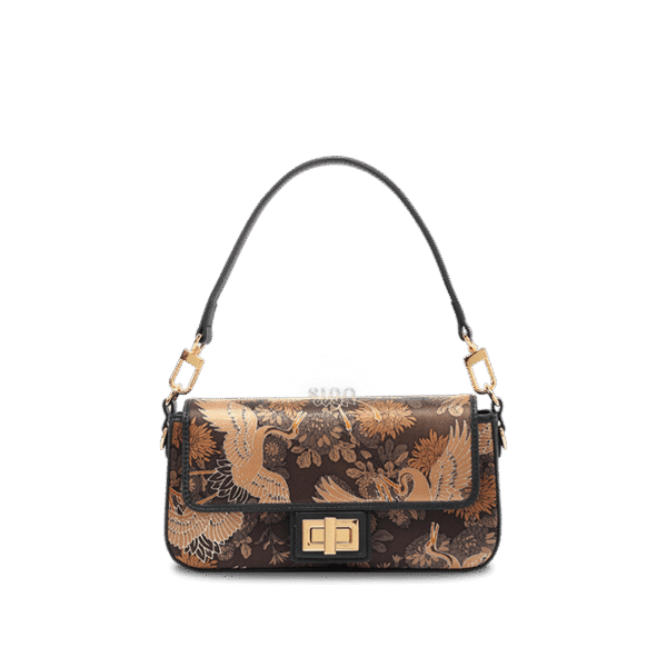 YS120648_Xiangyunsha_Silk_Vintage_Crane_Print_Shoulder_Bag_YS120648 YS120648_Xiangyunsha_Silk_Vintage_Crane_Print_Shoulder_Bag_YS120648