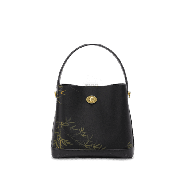 YS120757_Xiangyunsha_Silk_Bamboo_Print_Crossbody_Bucket_Bag_YS120757