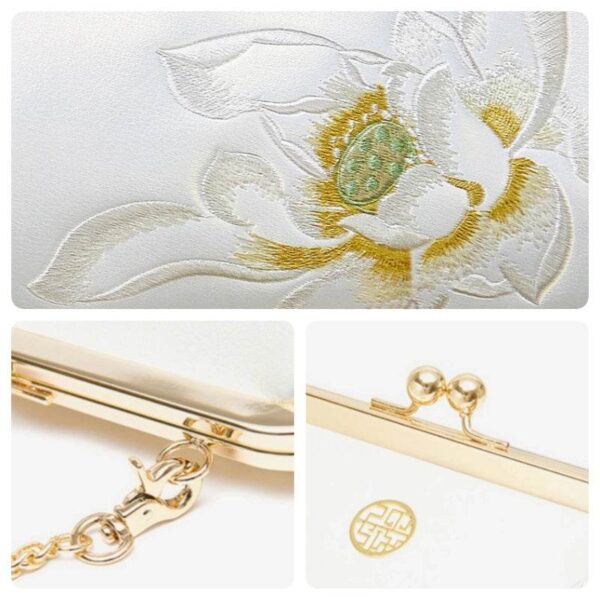 e_Embroidery_Leather_Chain_Kiss_Lock_Clutch_Bag_Lotus_Pearl_-_Sinocultural-SinoCultural e_Embroidery_Leather_Chain_Kiss_Lock_Clutch_Bag_Lotus_Pearl_-_Sinocultural-SinoCultural