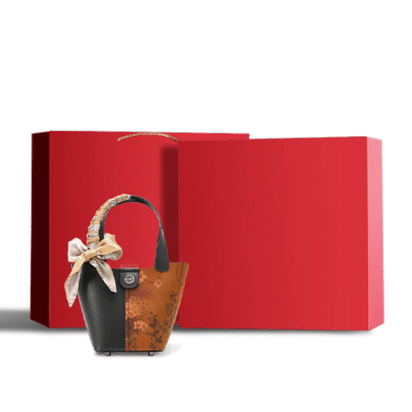 xiangyunsha-plum-blossom-handbag-red-gift-box xiangyunsha-plum-blossom-handbag-red-gift-box