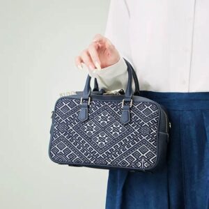 zhuang-brocade-flying-swallow-embroidered-leather-crossbody-bag-model-blue-dress-handheld